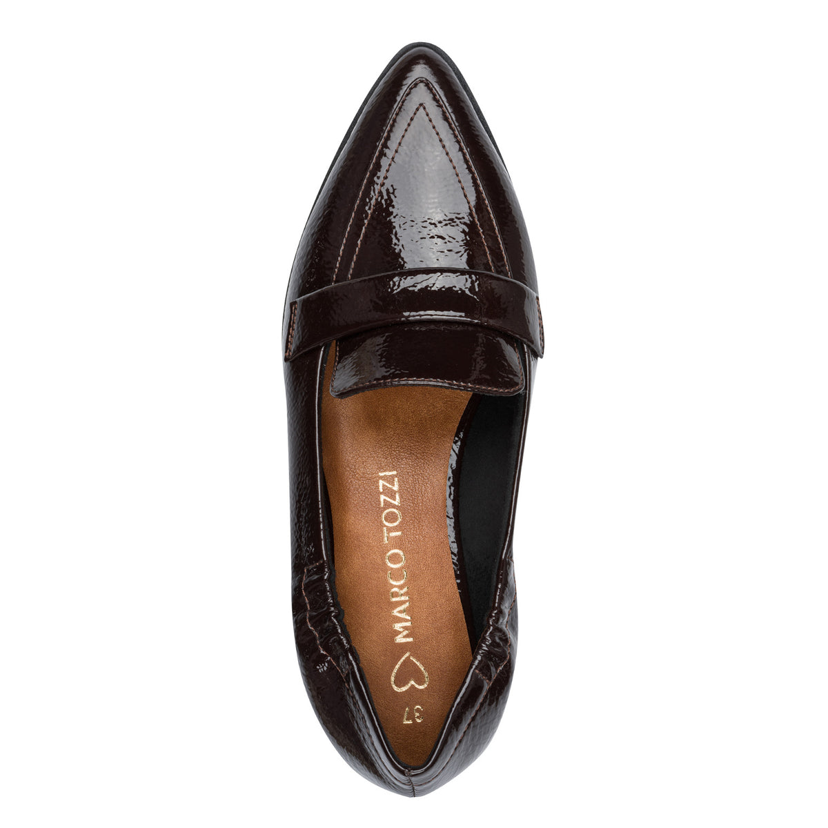 Loafers Marco Tozzi - Mocca Patent
