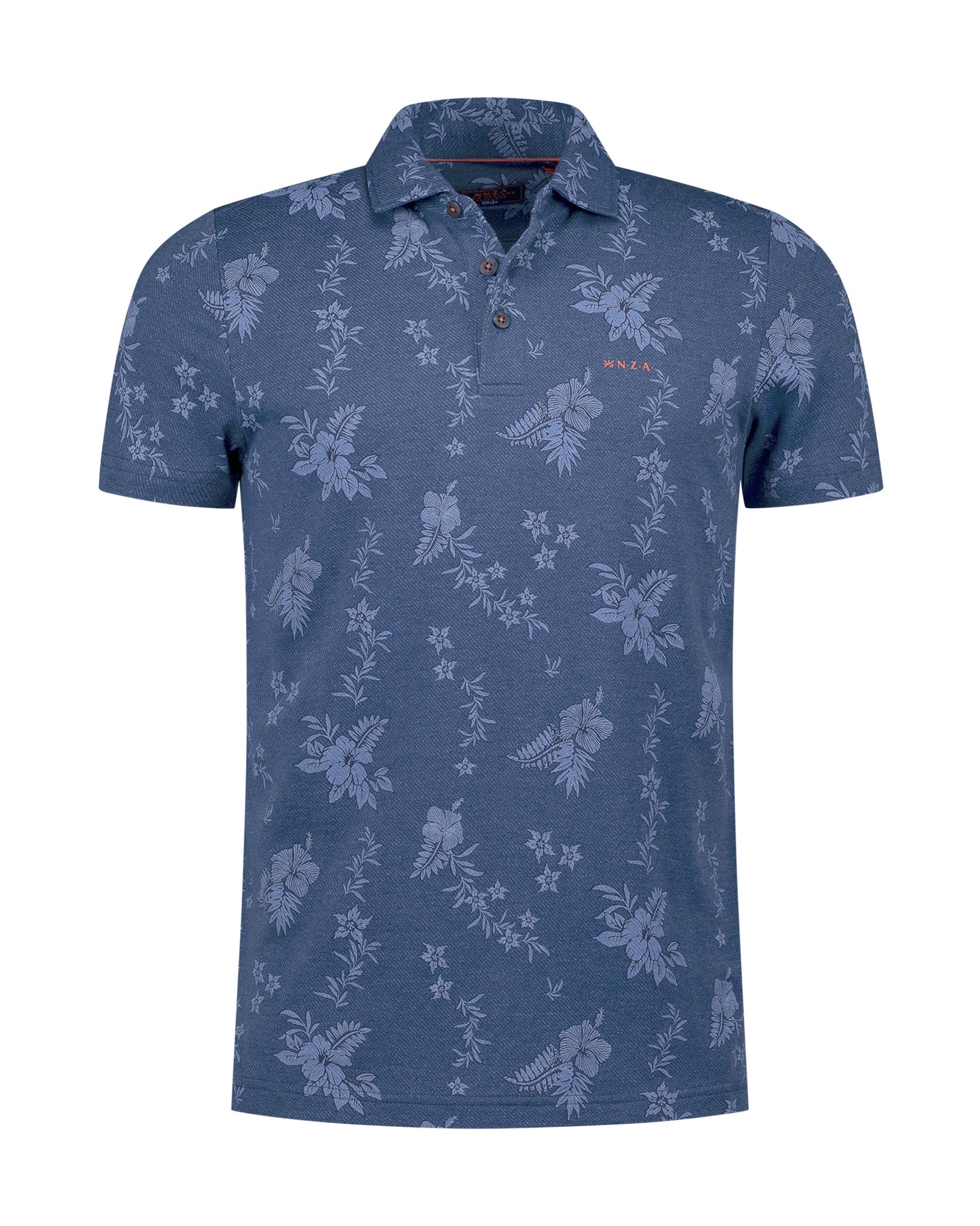 Polo NZA polo korte mouw 26AN109 spring blue