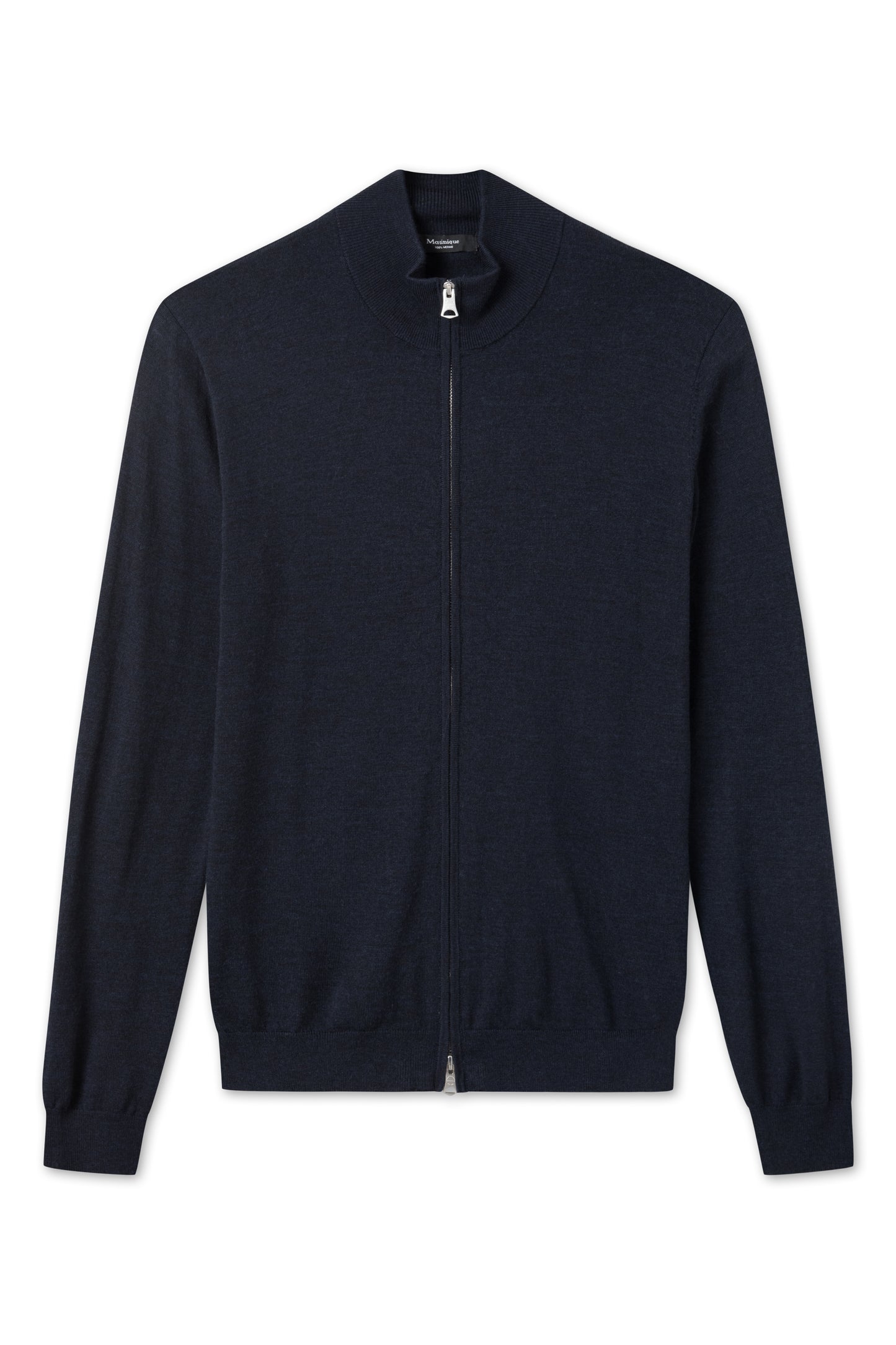 Cardigan Mason 100% merino Matinique - Dark navy melange