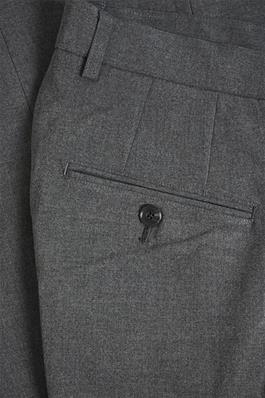 Broek Matinique MAliam pant soft solid medium grey