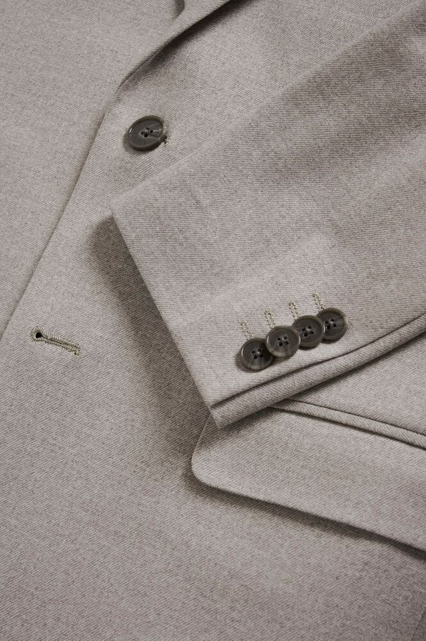 Blazer Matinique George jersey - Light grey melange