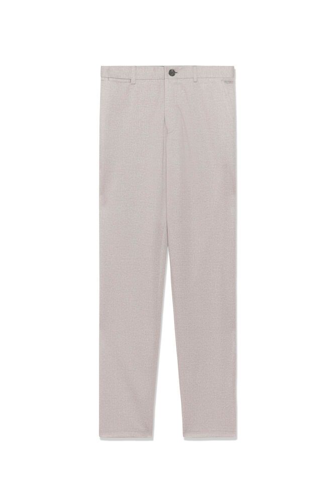 Broek Matinique Liam jersey pant - Light grey melange