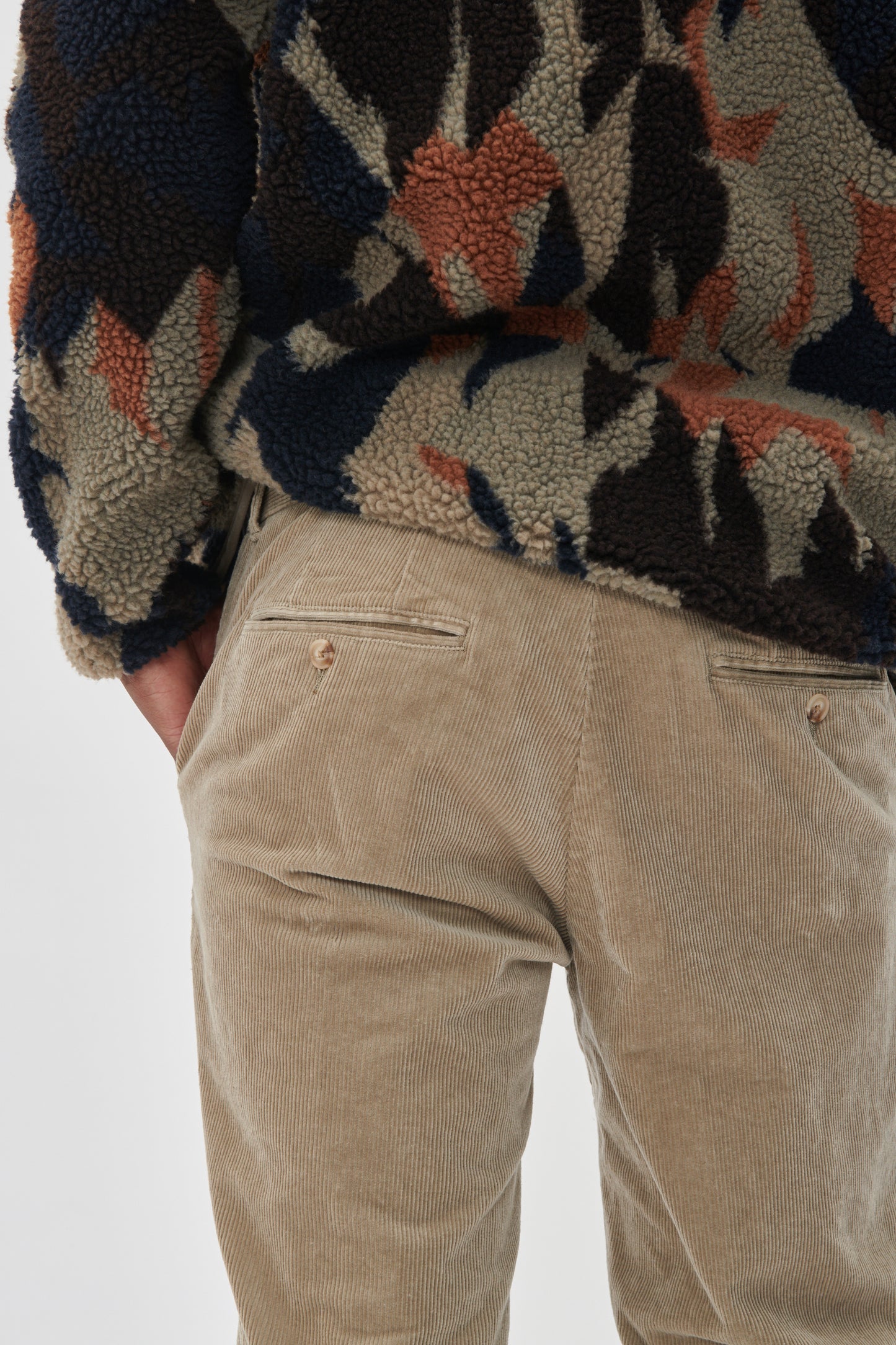 Broek Matinique liam pants - Silver sage