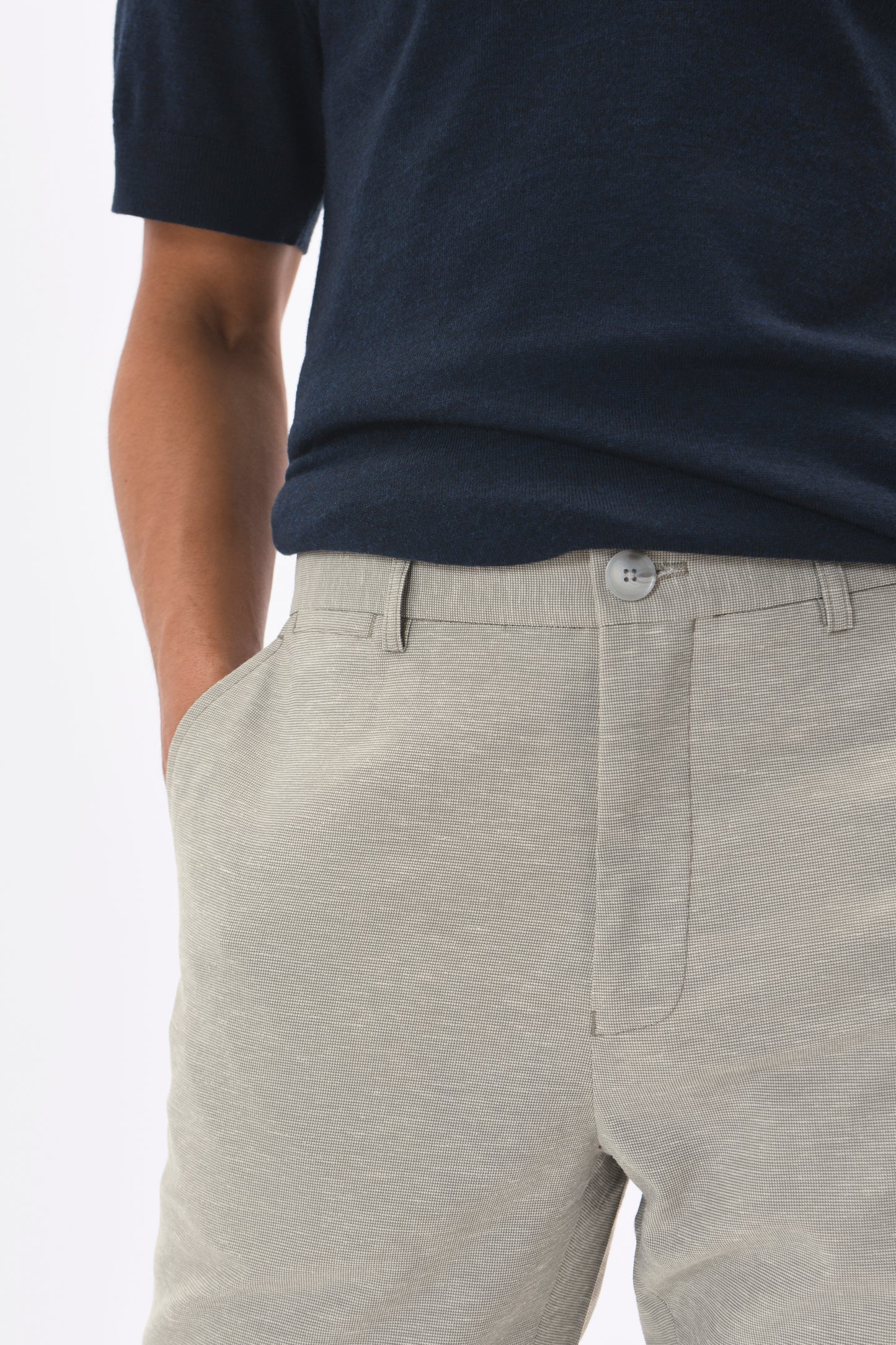 Broek Matinique liam pant alloy melange
