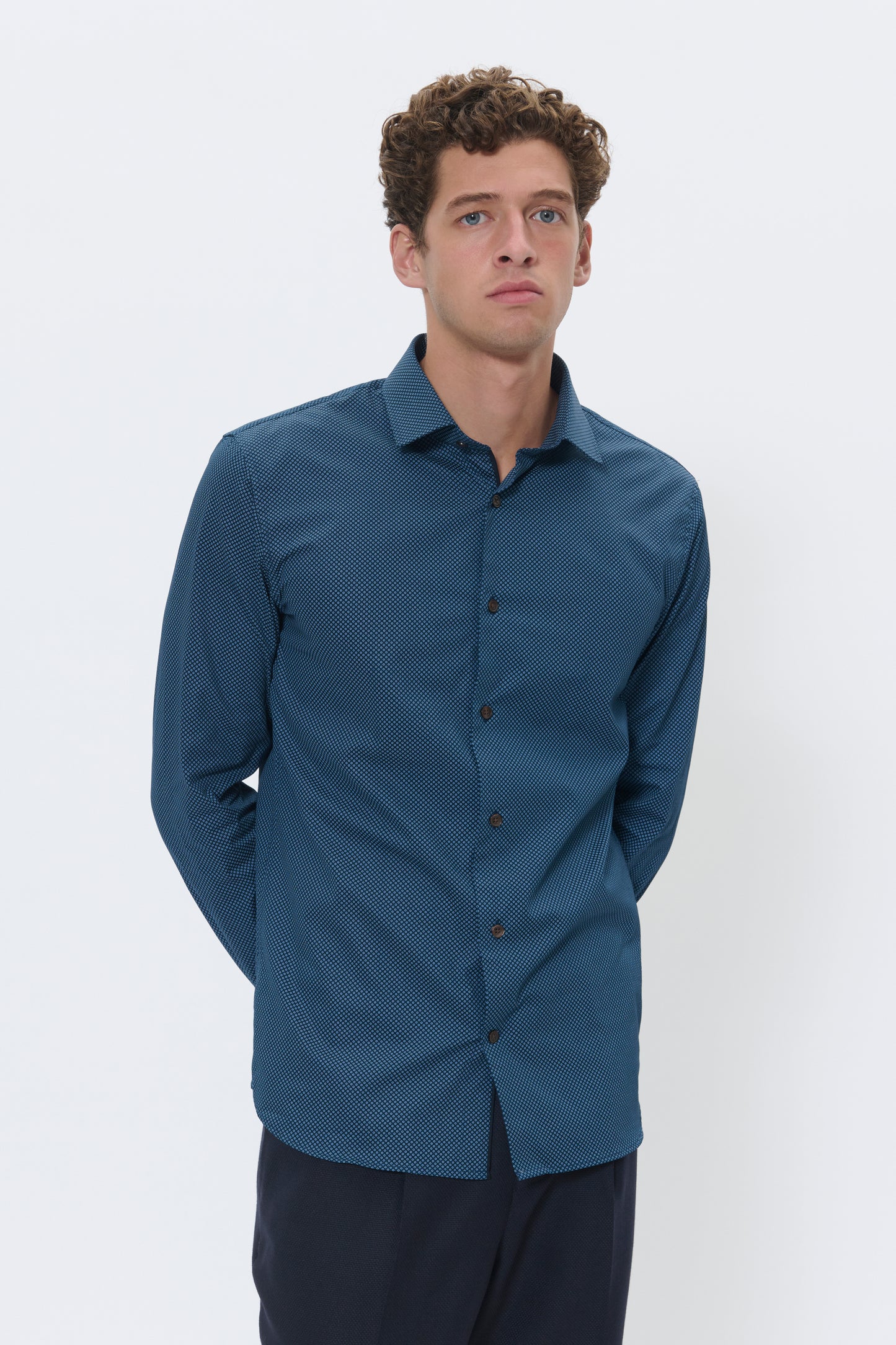 Hemd Matinique trostol dark navy