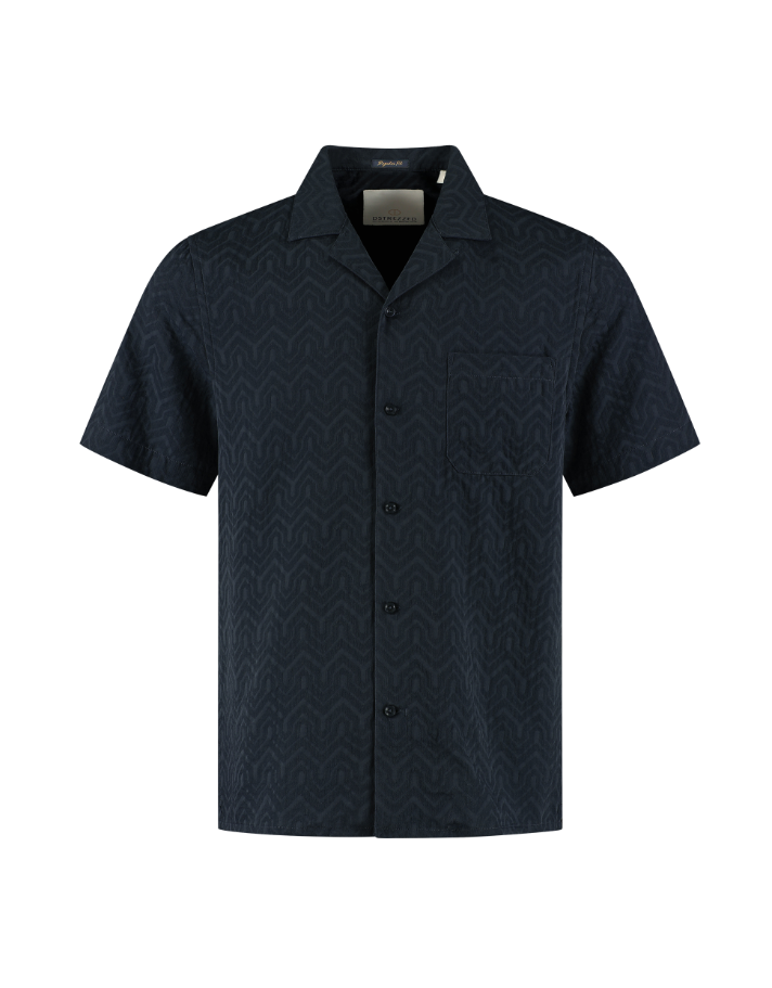 Hemd Dstrezzed Jacob resort shirt dark navy