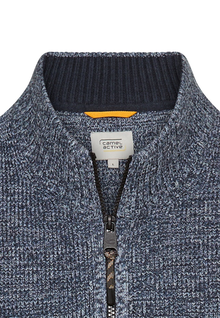 Cardigan Camel Active grey/blue melange