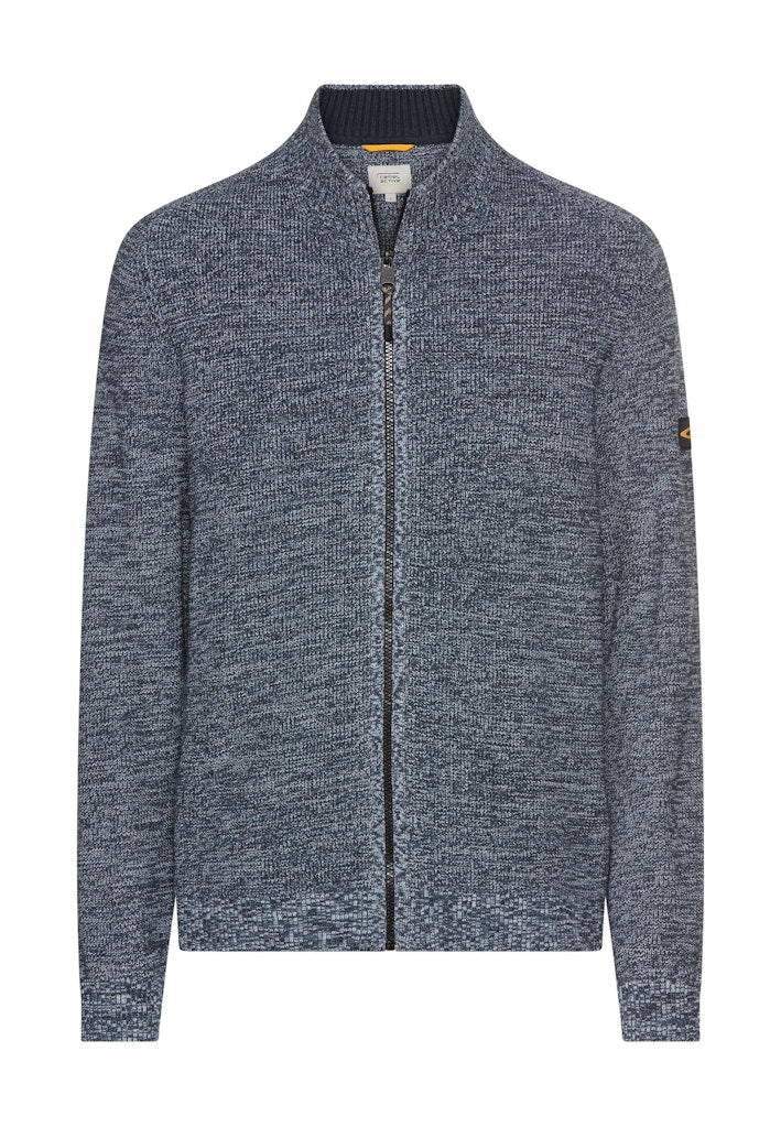 Cardigan Camel Active grey/blue melange