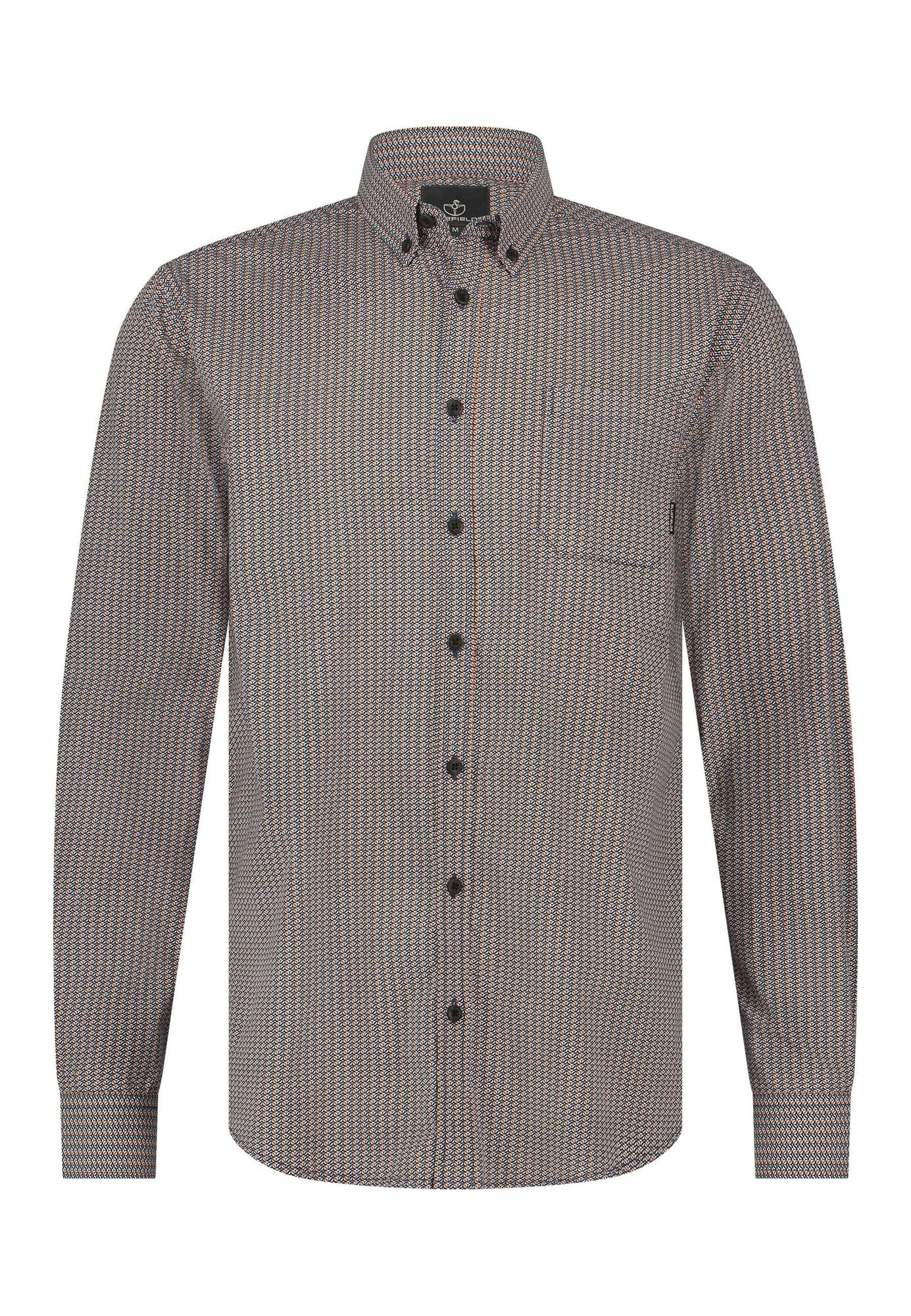 Hemd BlueFields - Wit/oranje