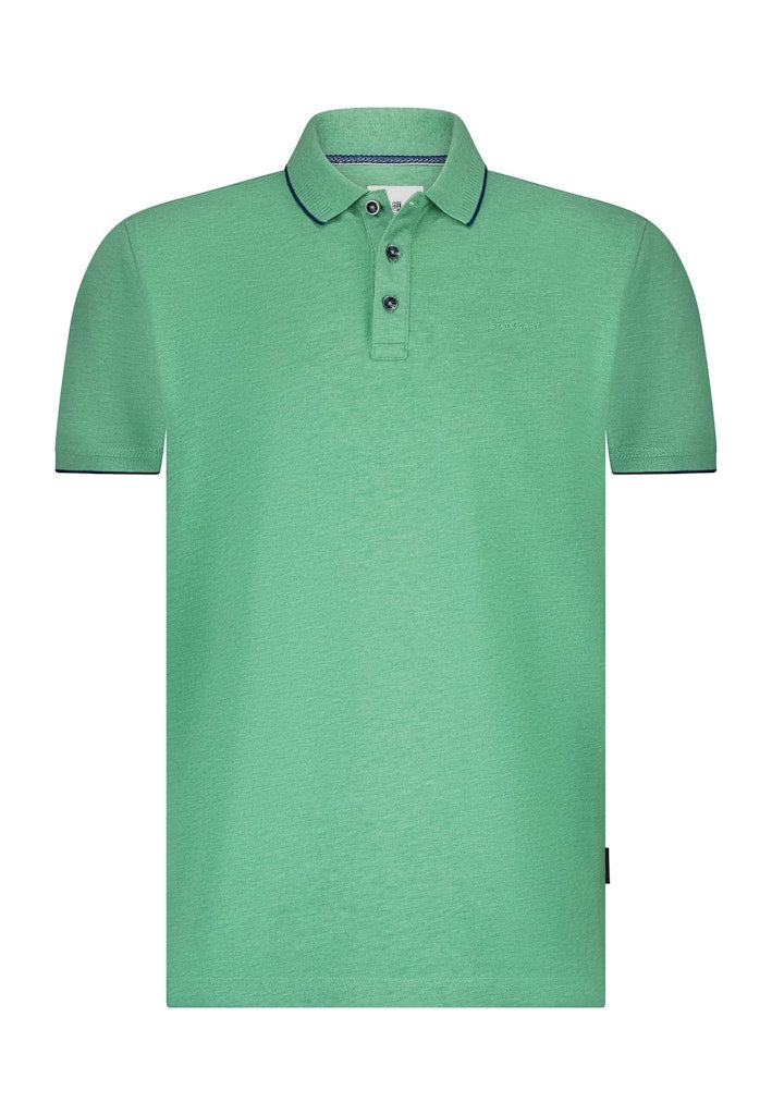 Polo State of Art poloshirt groen