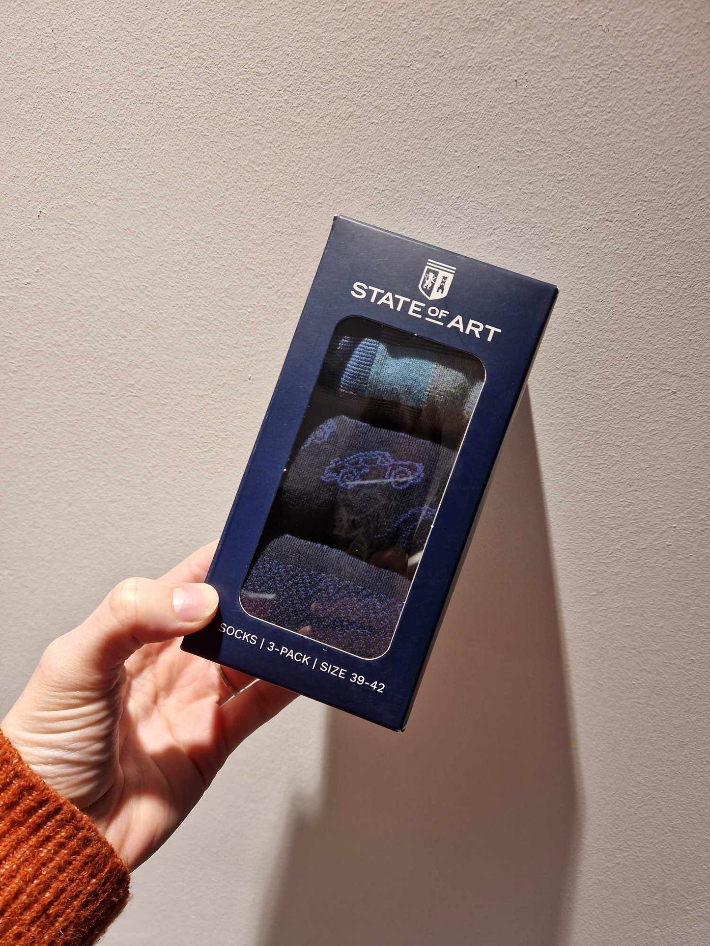 Cadeauset sokken 3 paar - Blue