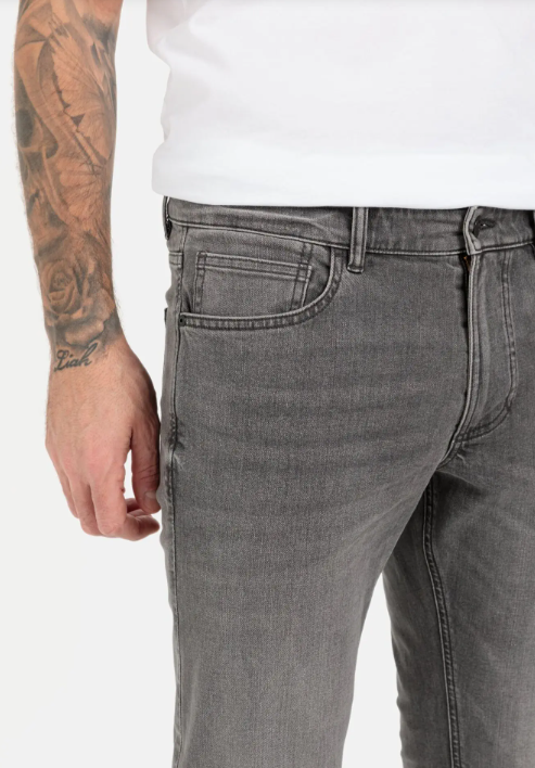 Jeans Camel Regular fit fleXXXactive® 5-Pocket - Grijs
