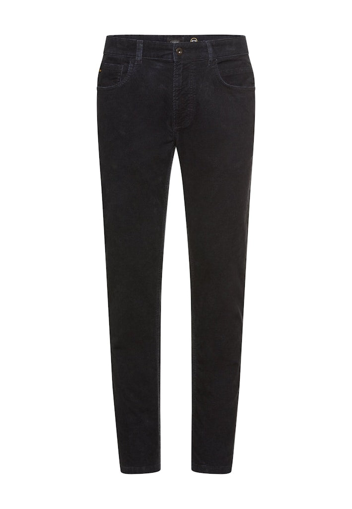 Broek Camel Active rib regular fit dark navy