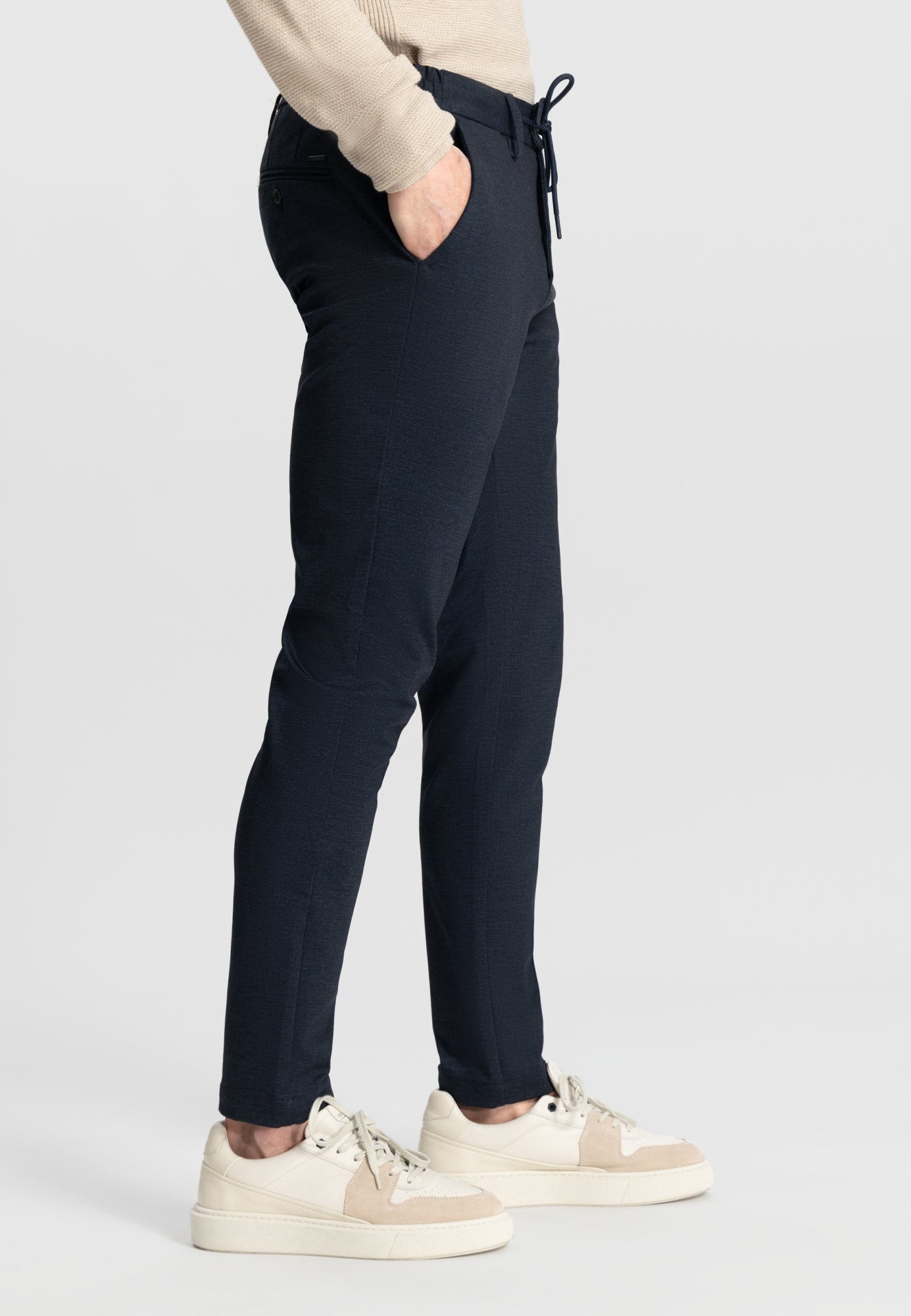 Broek DStrezzed lancaster tapered jogger pattern sweat - Dark navy