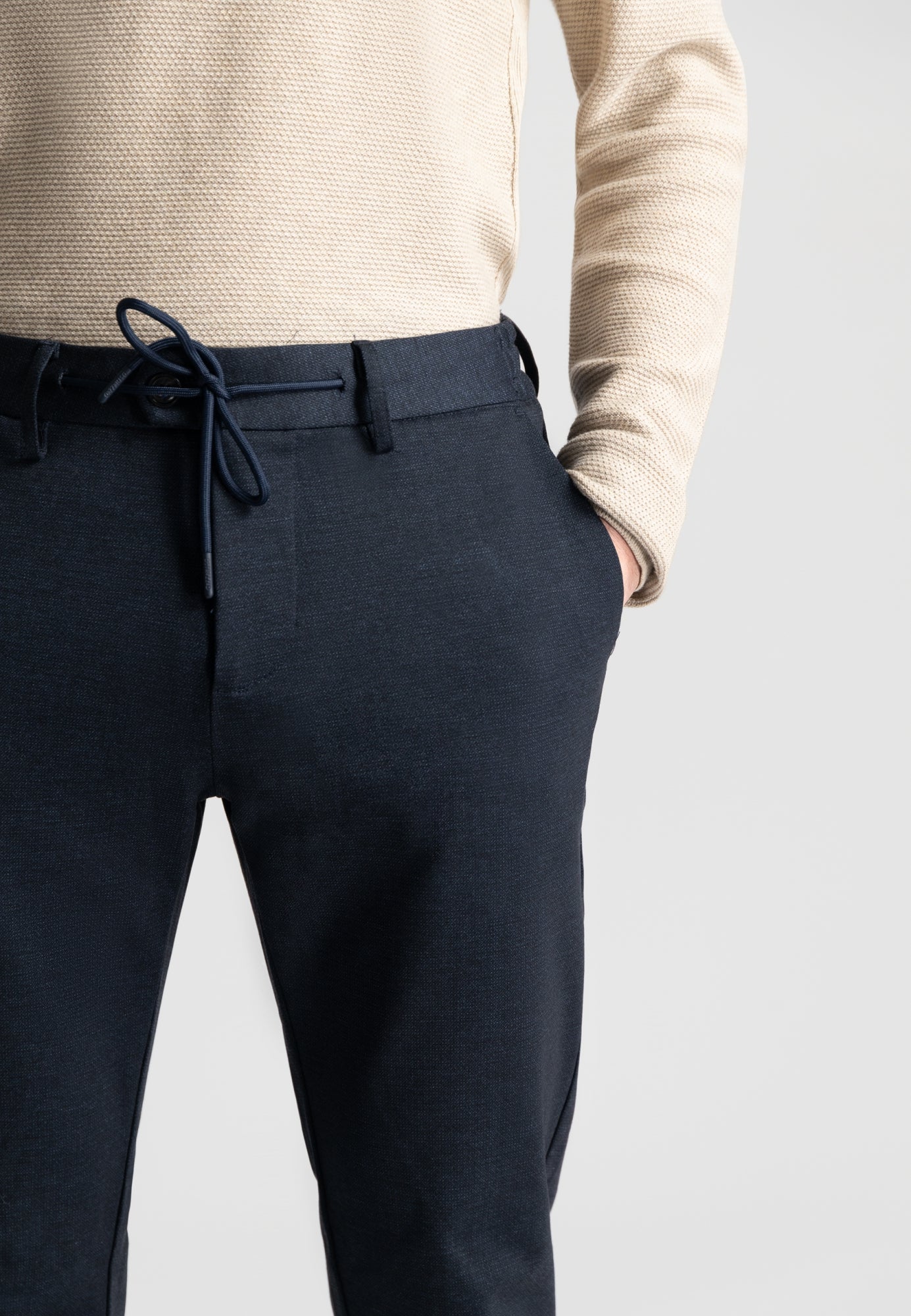 Broek DStrezzed lancaster tapered jogger pattern sweat - Dark navy