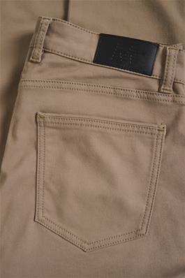 Broek Matniique pete khaki beige