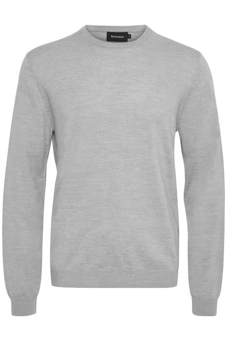 Trui Matinique Merino Light Grey melange