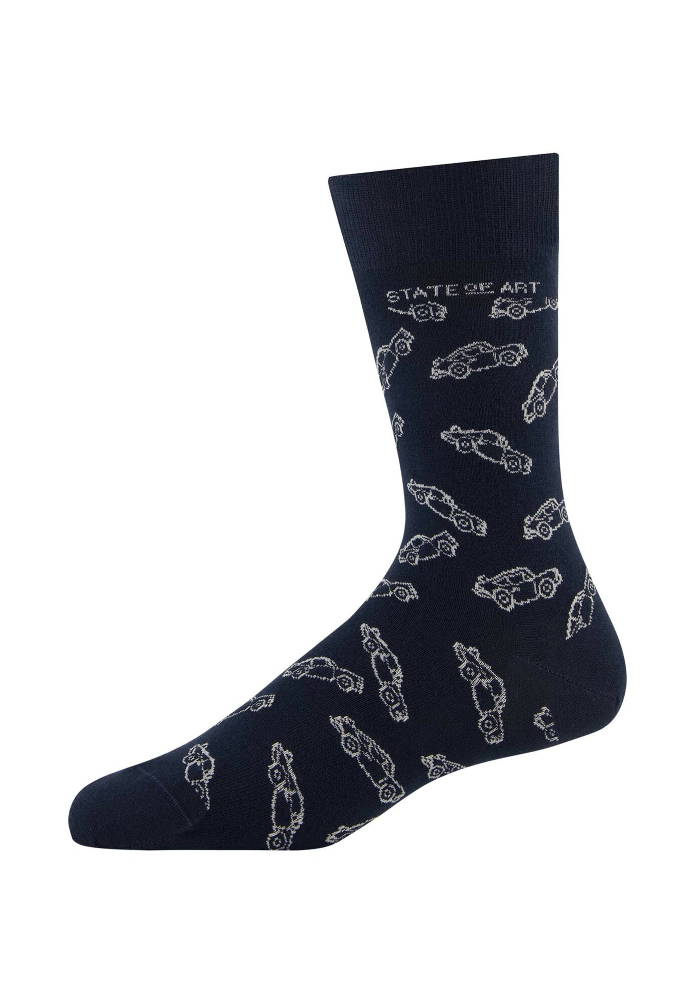 Cadeauset sokken 3 paar - Car print