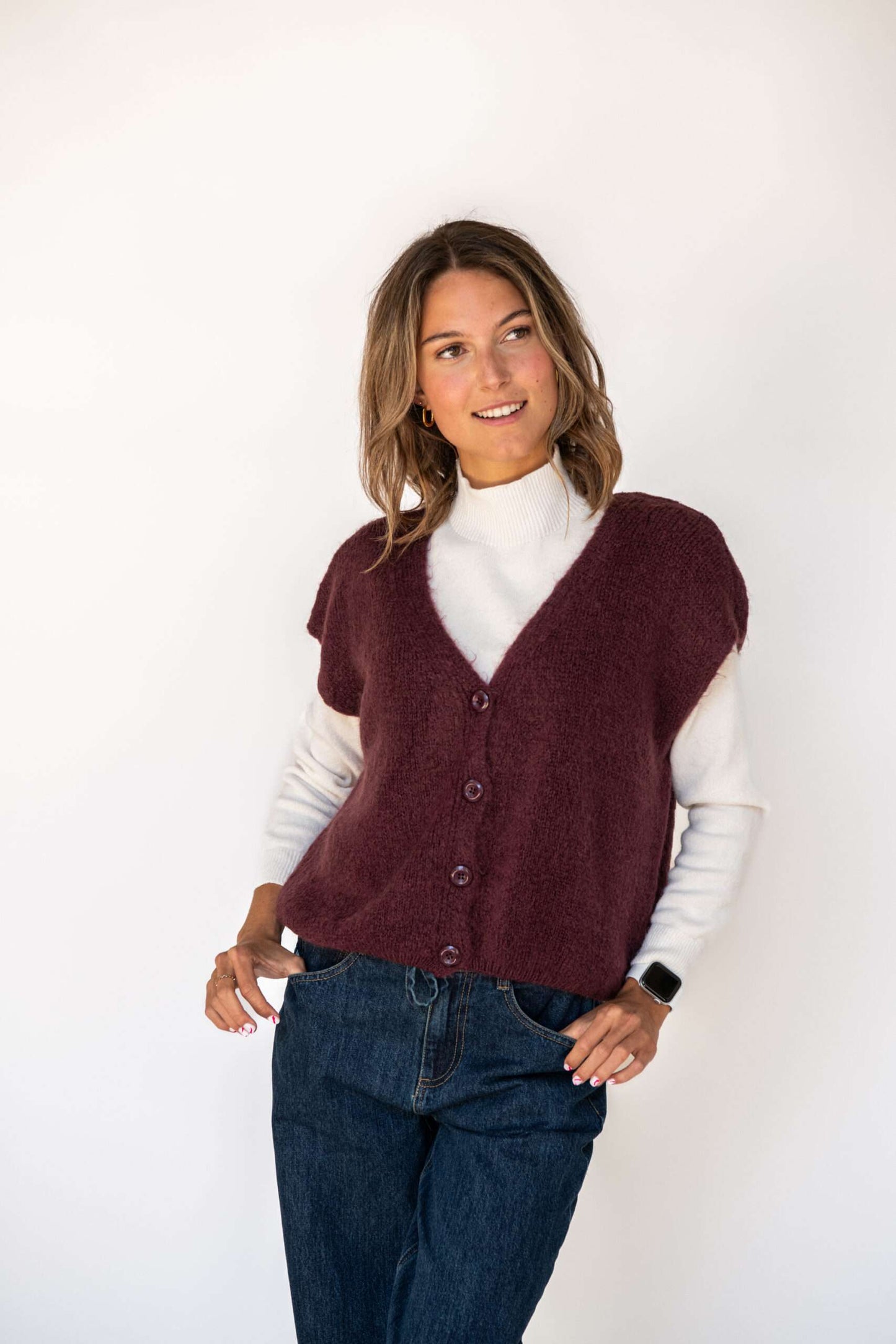 Cardigan Bonita Avenue Feliz - Nightshade