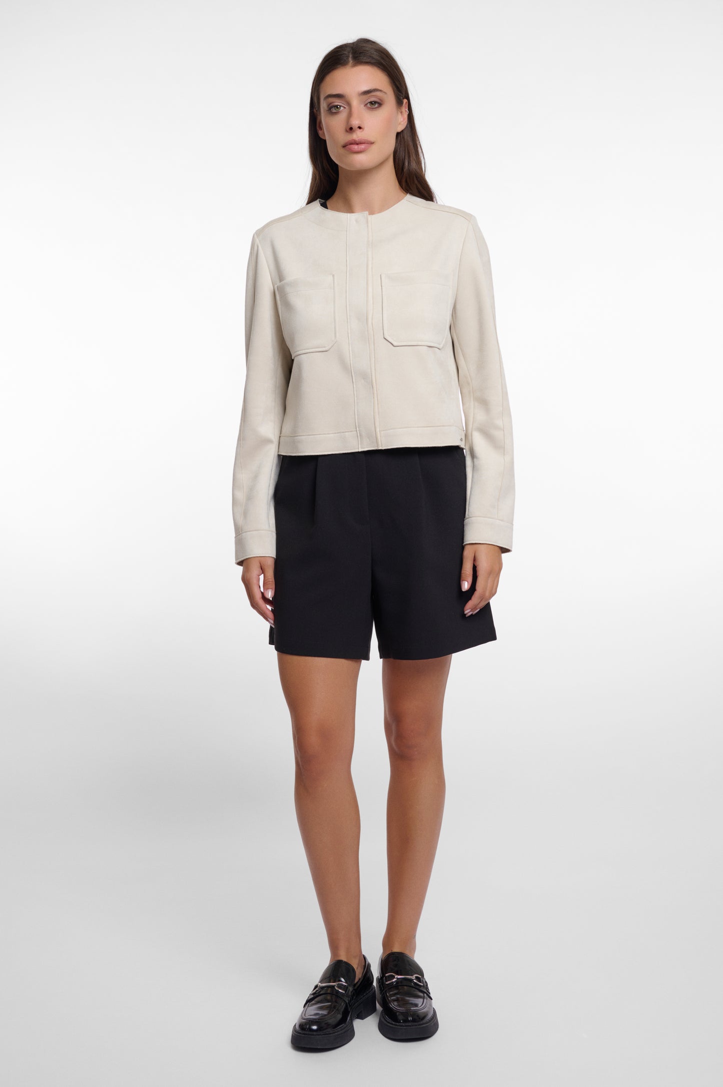 Jasje/Vestje Rino&Pelle jacket with chest pockets birch