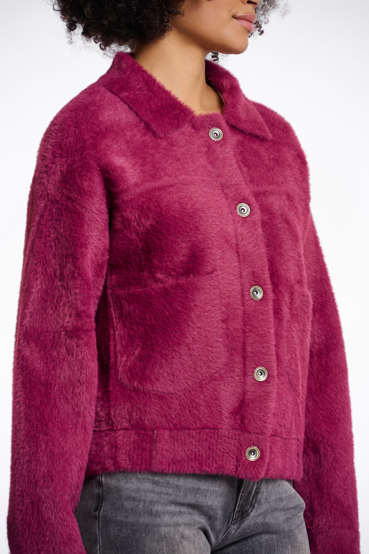 Jacket Rino&Pelle Bubbly bxy jacket - Sugar plum