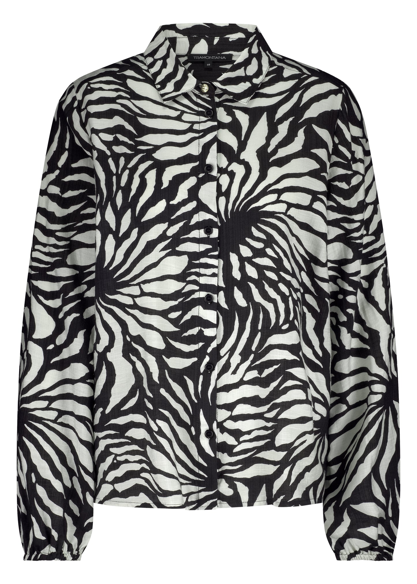 Blouse Tramontana wildflower - Print blacks