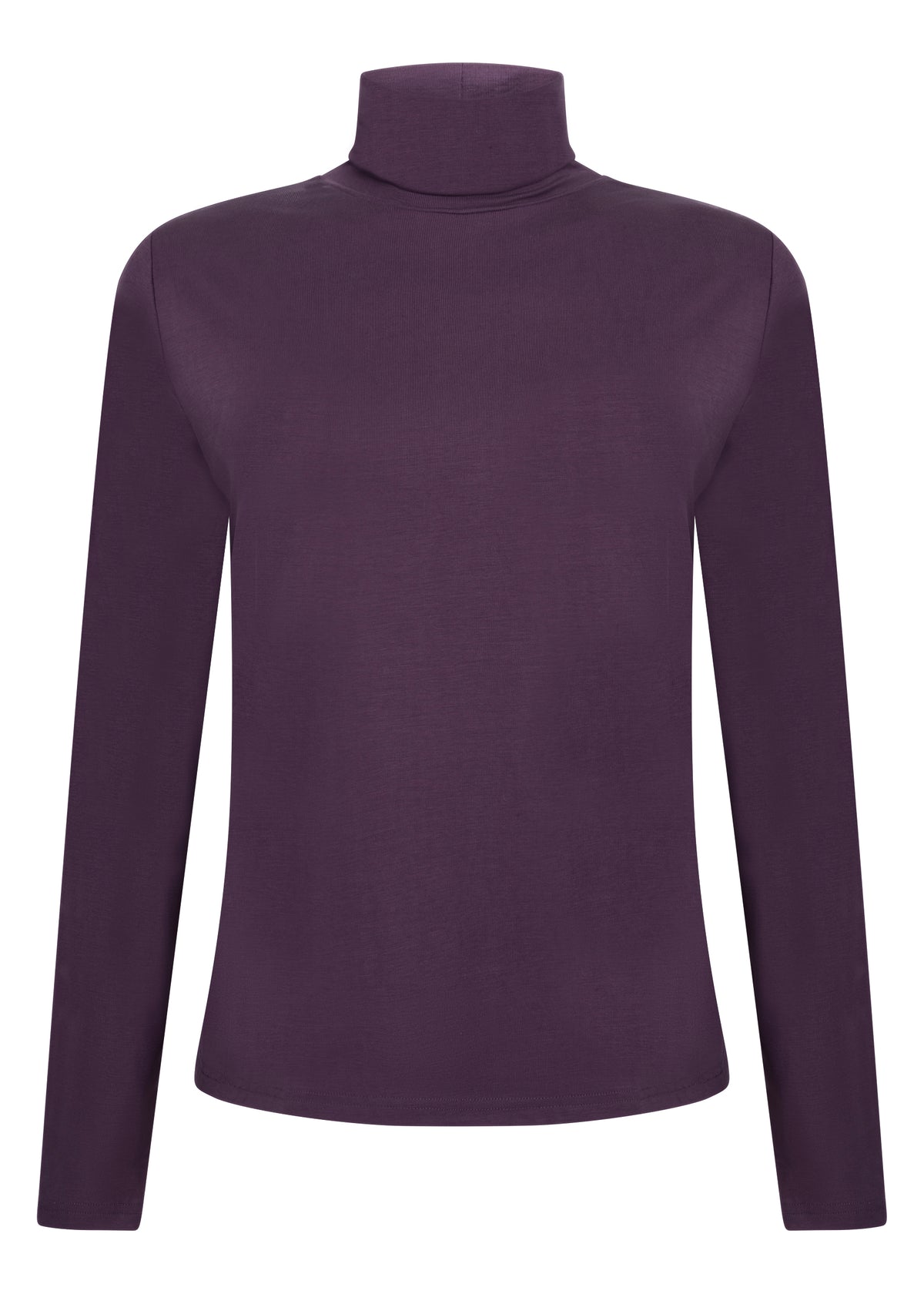 Rolkraag Tramontana - Aubergine noir