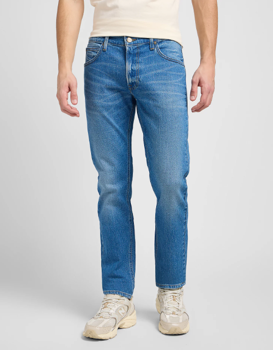 Jeans Lee Daren zip fly - Indigo vintage