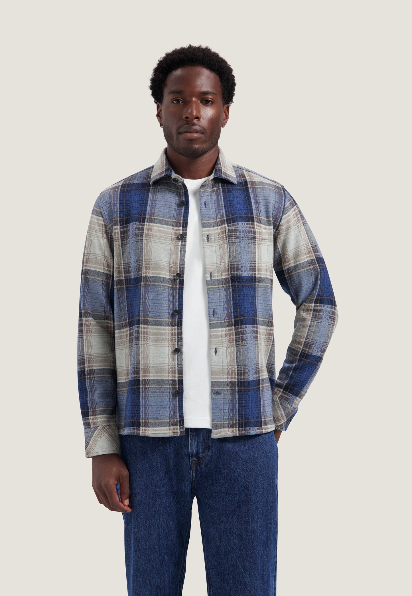 Hemd Dstrezzed gus check true navy