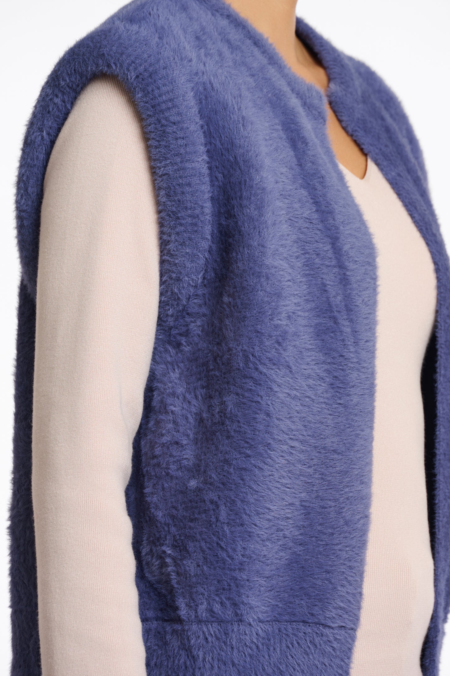 Waistcoat Rino&Pelle Elona - Blue shadow