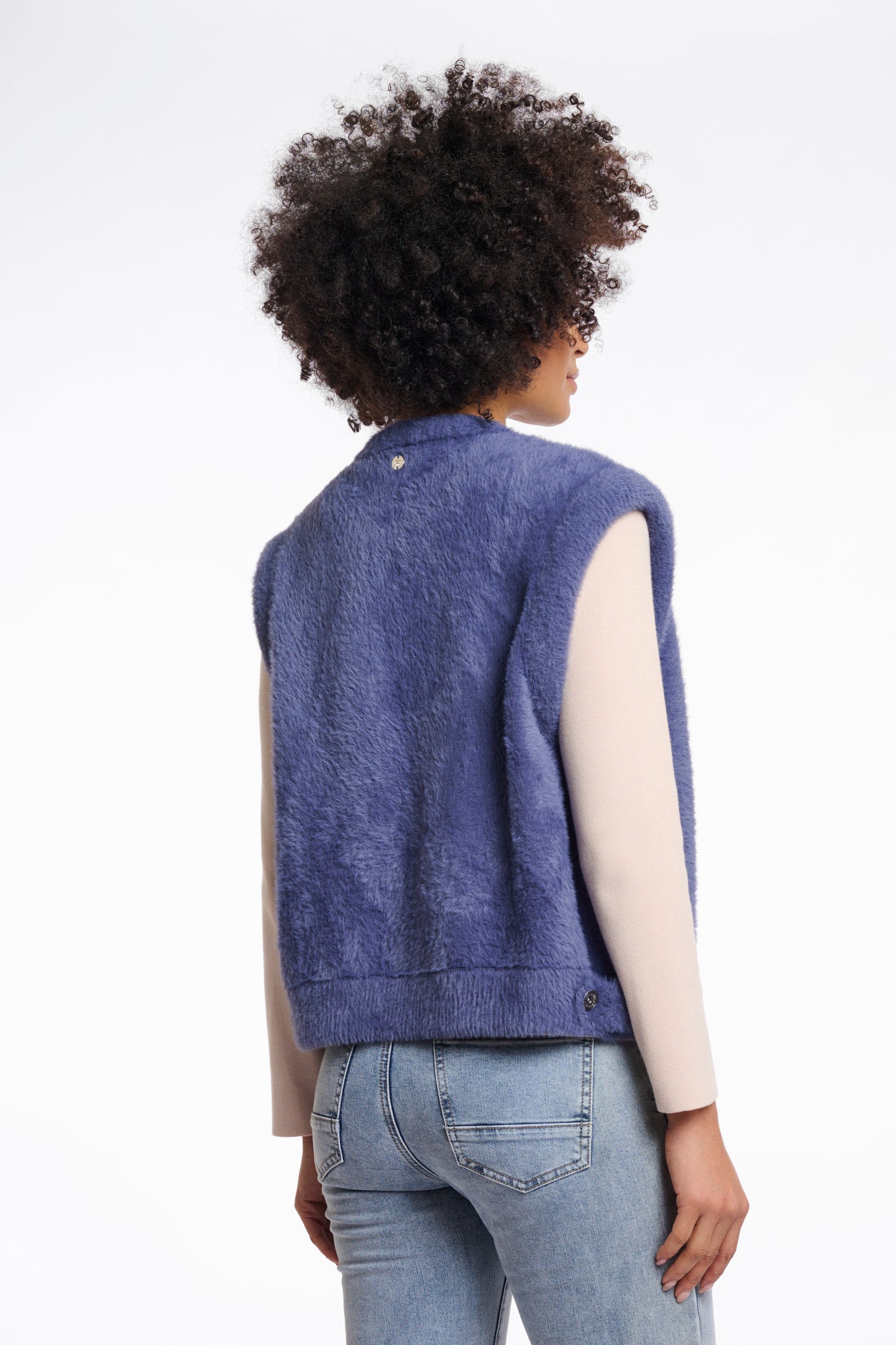 Waistcoat Rino&Pelle Elona - Blue shadow