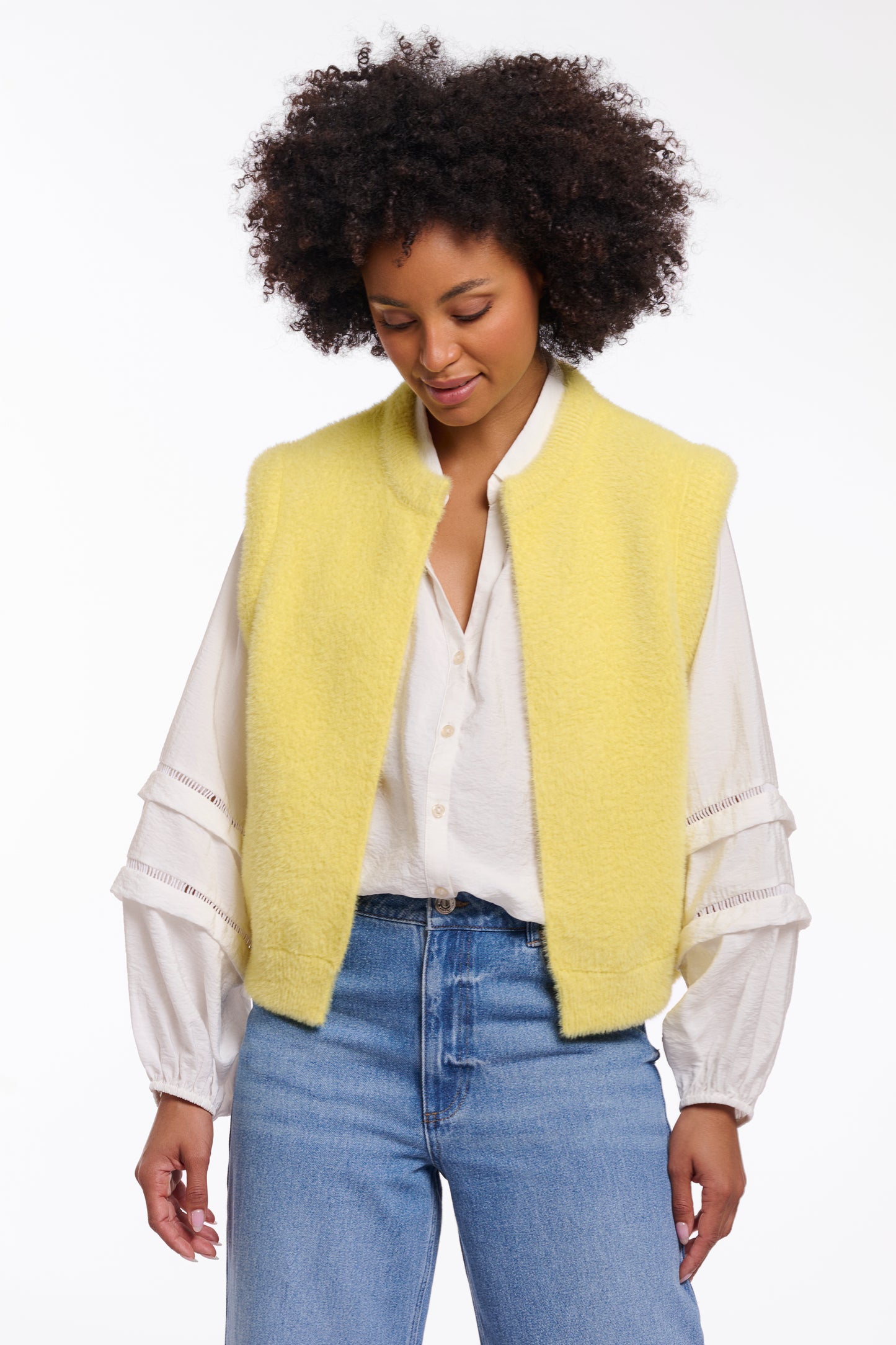 Waistcoat Rino&Pelle Elona - Breezy lime