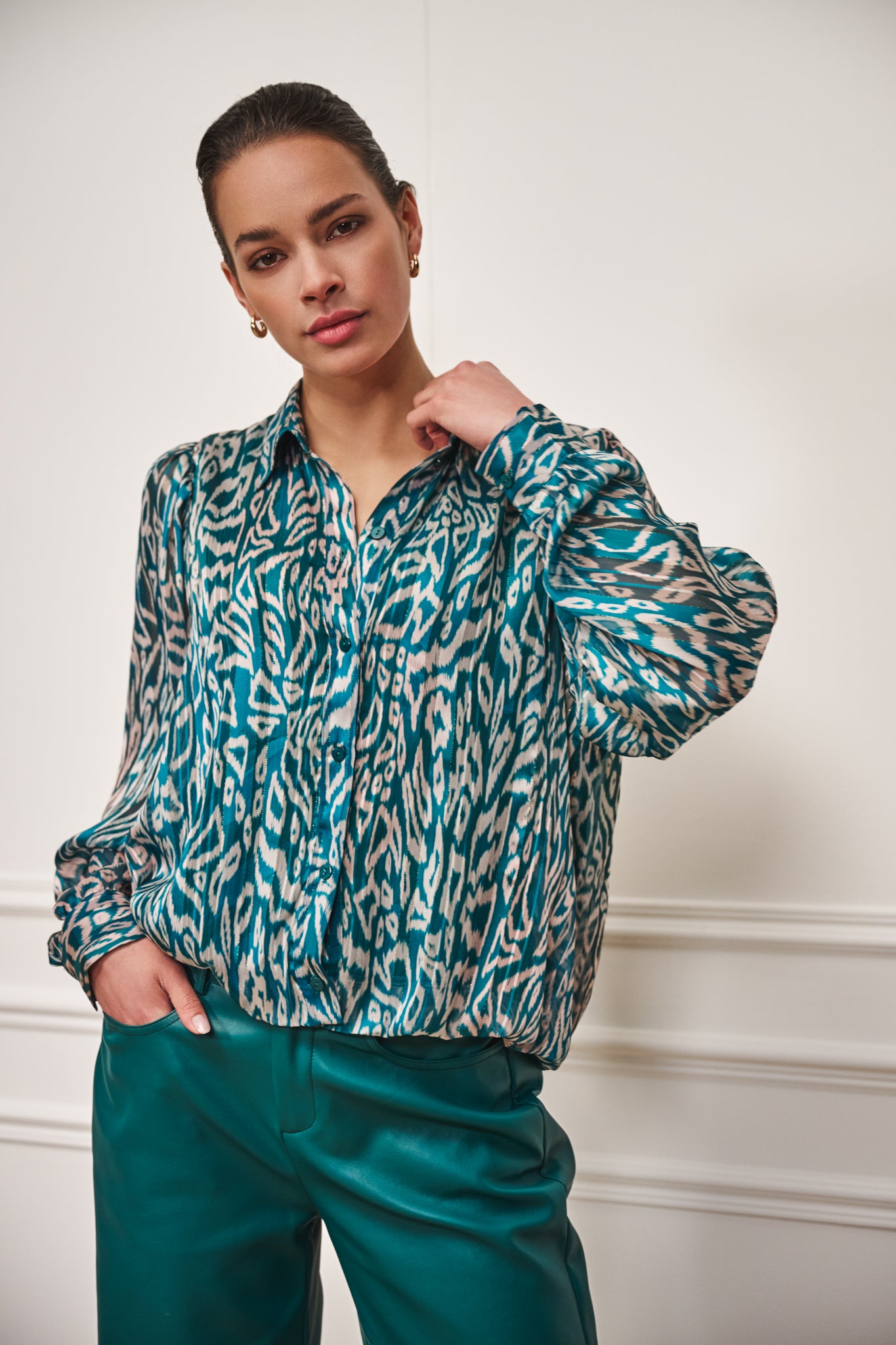 Blouse Esqualo crystal glow