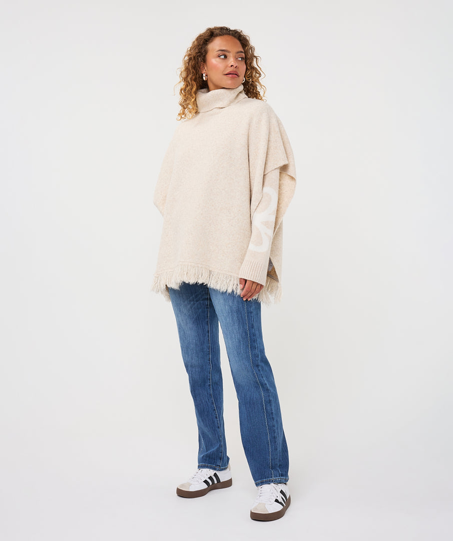 Poncho Esqualo col - Biscuit
