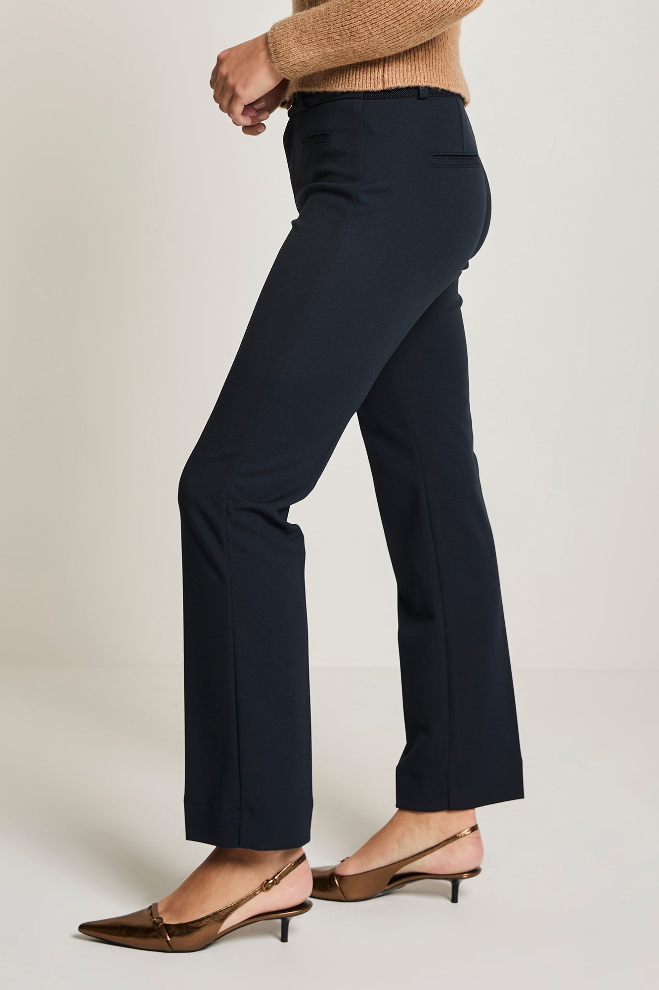 Broek Para Mi Vayen (city) crepe - Navy