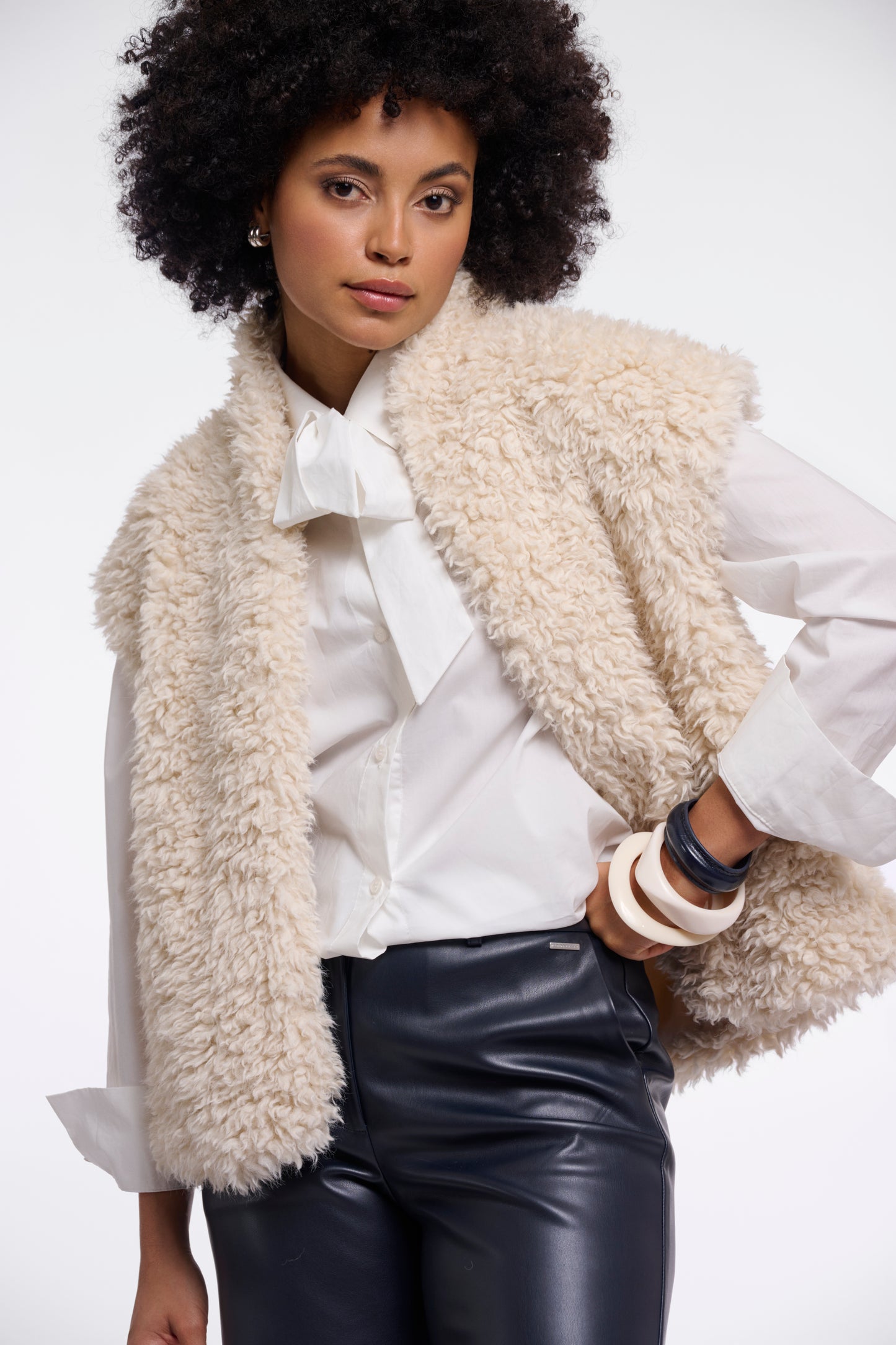 Waistcoat Rino&Pelle Freya birch