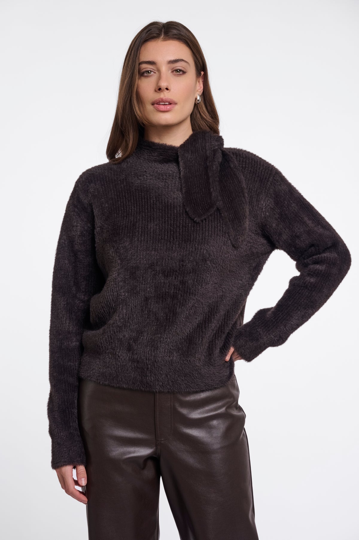 Trui Rino&Pelle Griselda with bowtie - Peated