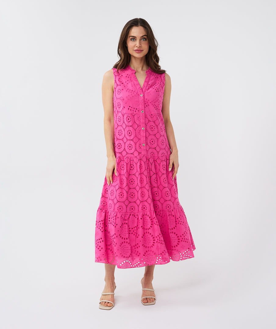Jurk Esqualo - Hot pink