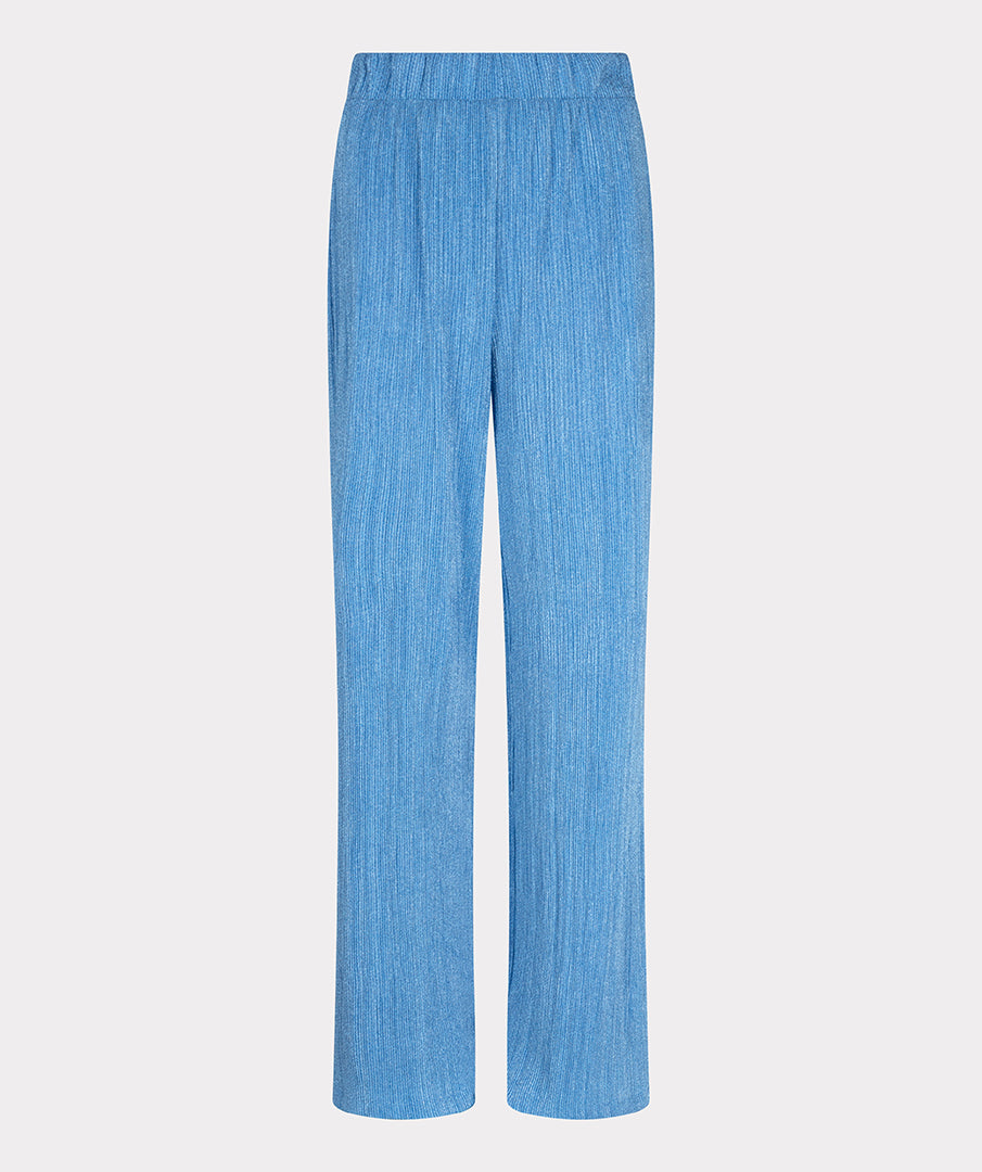 Broek Esqualo plisse glitter - Light blue