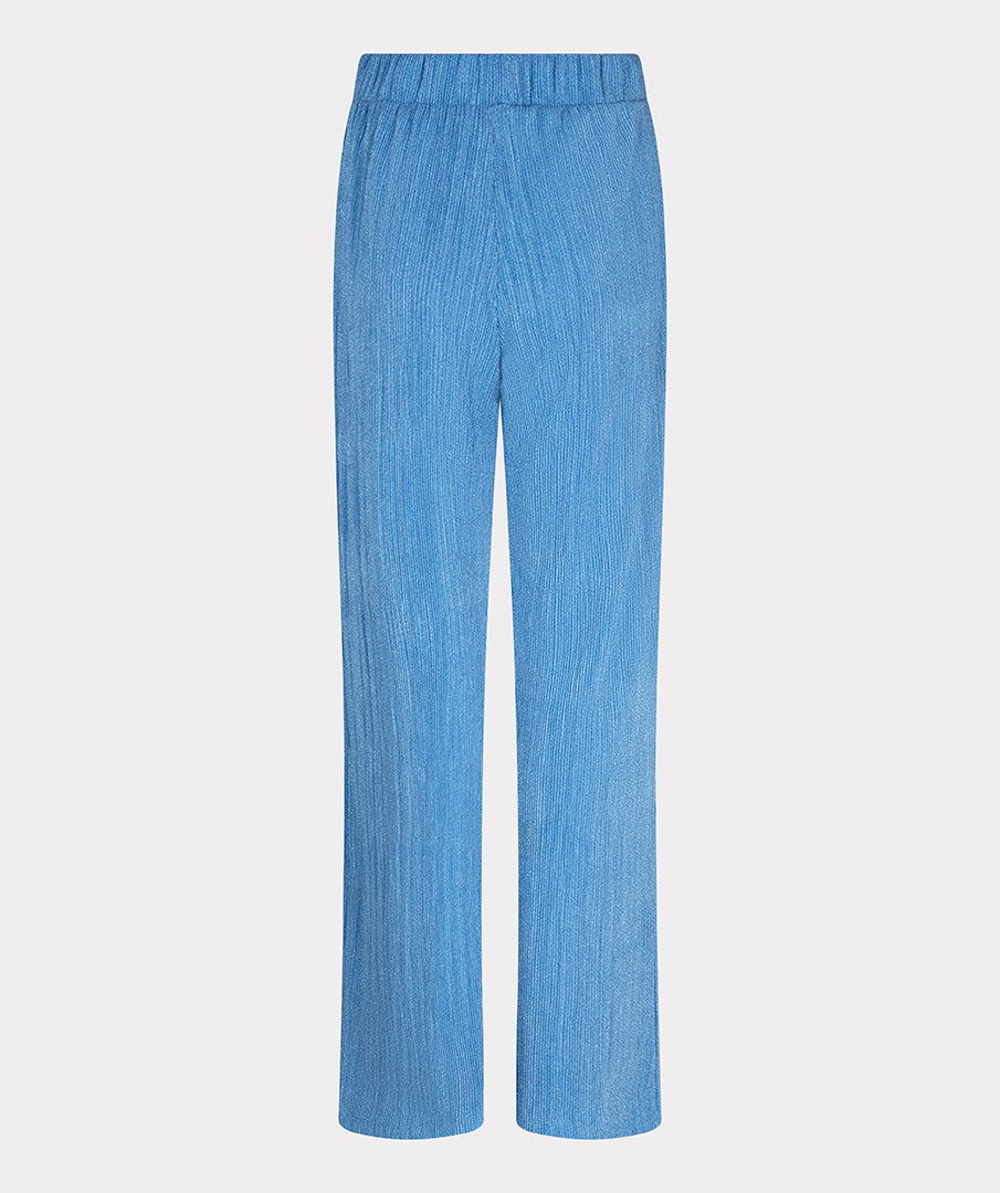 Broek Esqualo plisse glitter - Light blue