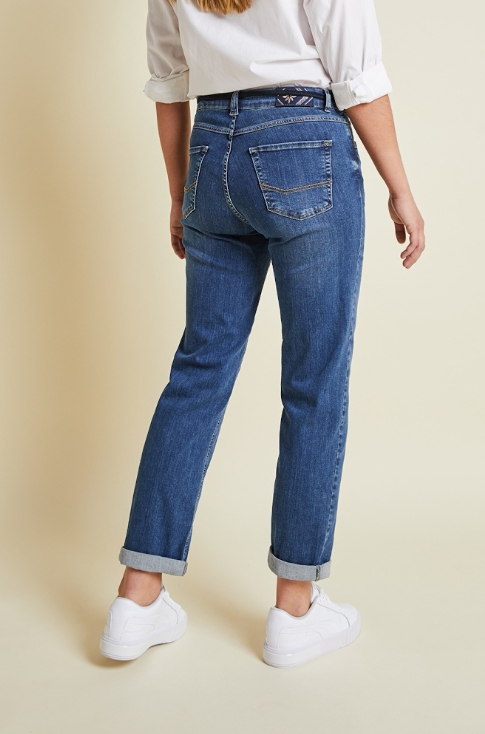 Broek Para Mi Bobby P-form denim - Used air blue