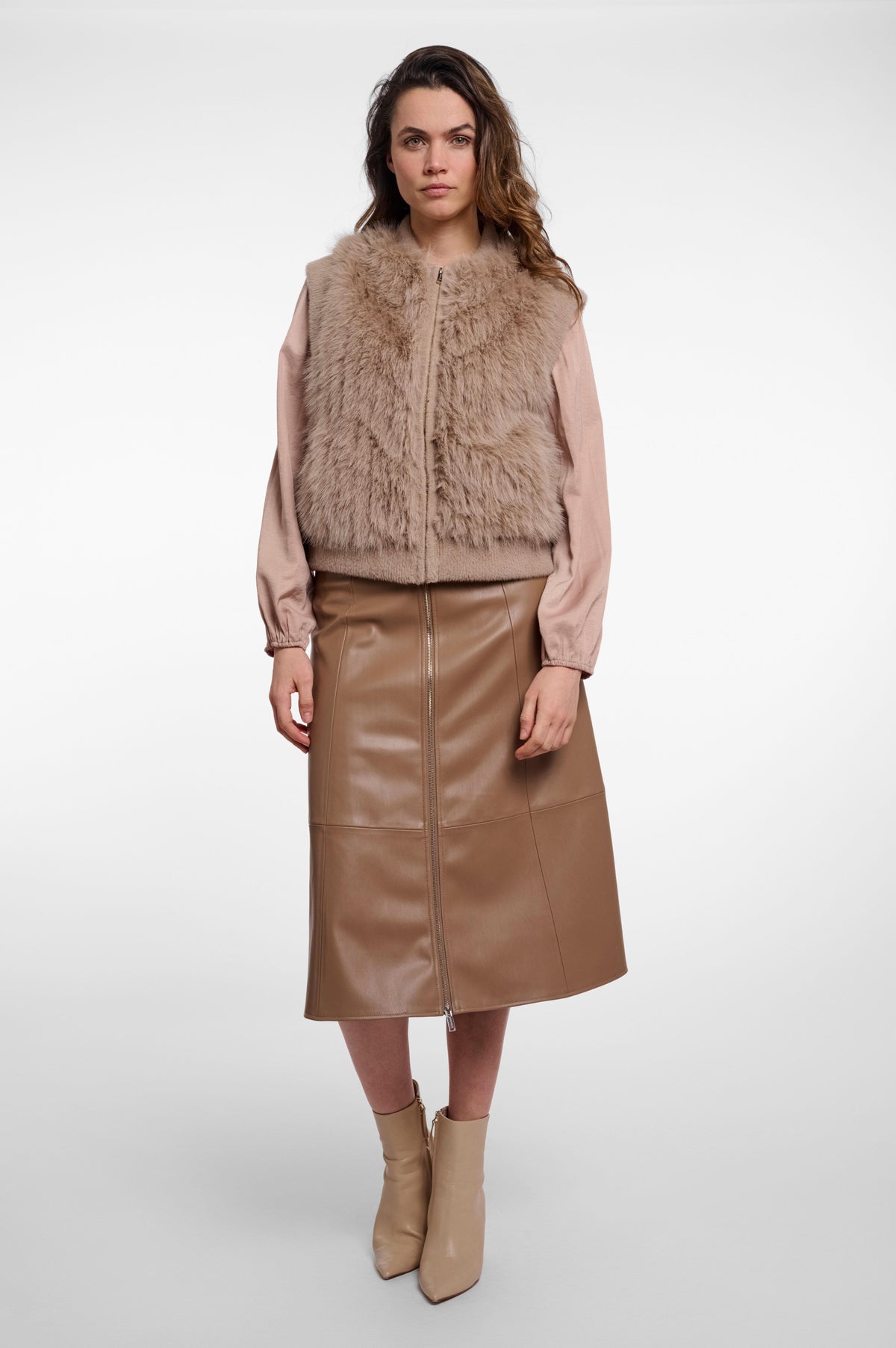 Waistcoat Rino&Pelle Oz - Oat