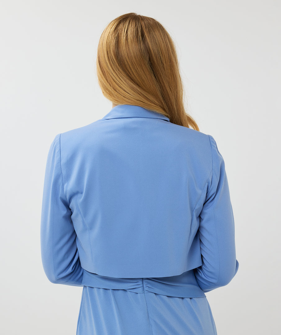 Jasje Esqualo blazer cropped blue