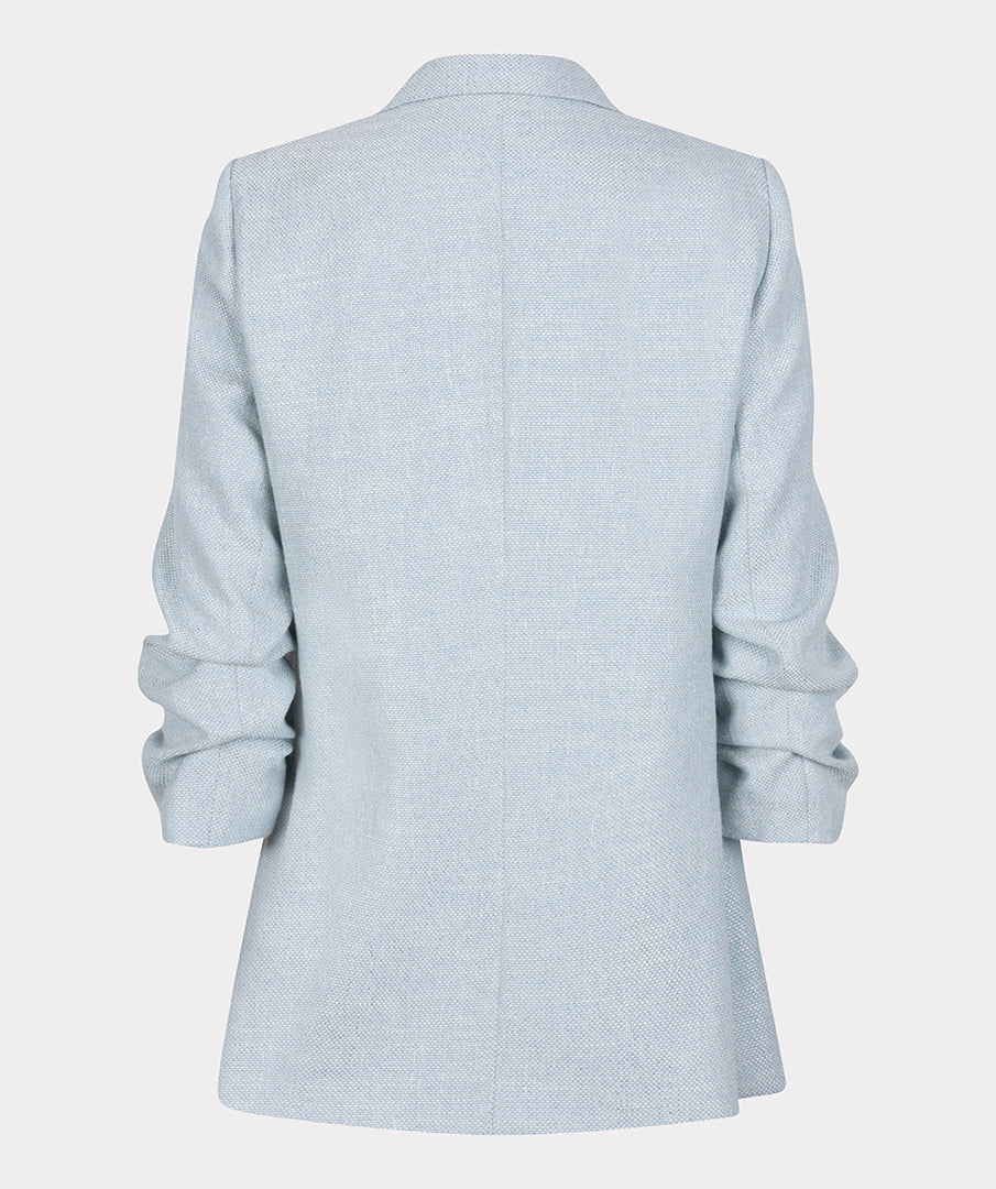 Blazer Esqualo linen look sky blue