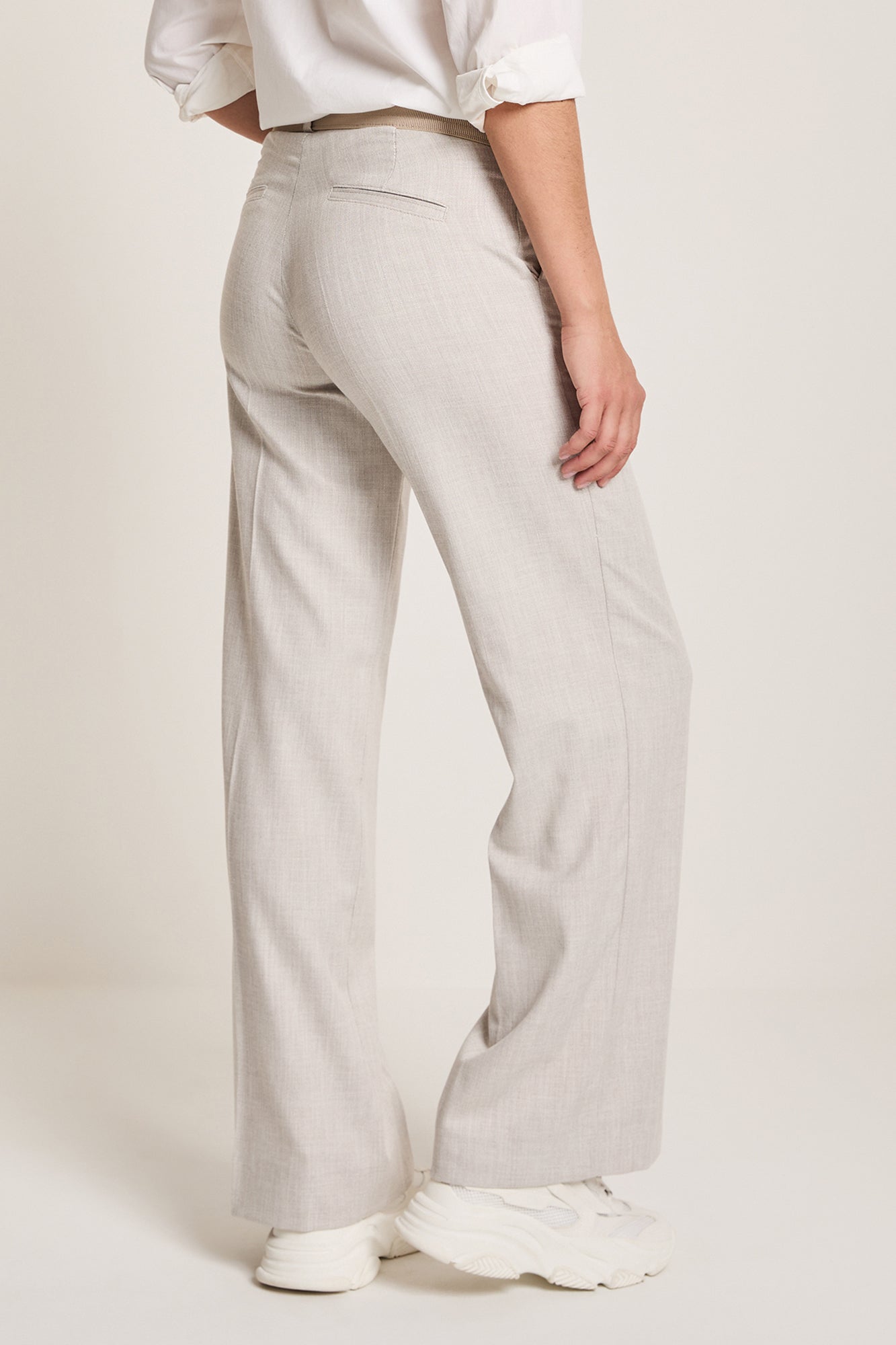 Broek Para Mi Mira elastic/city program light grey L32