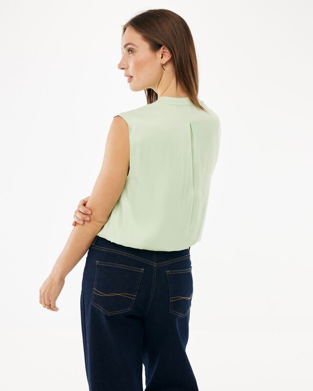 Blouse Mexx violet satin - Light green