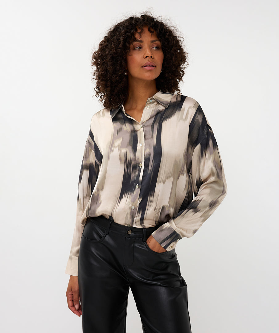 Blouse Esqualo bow fade - Print
