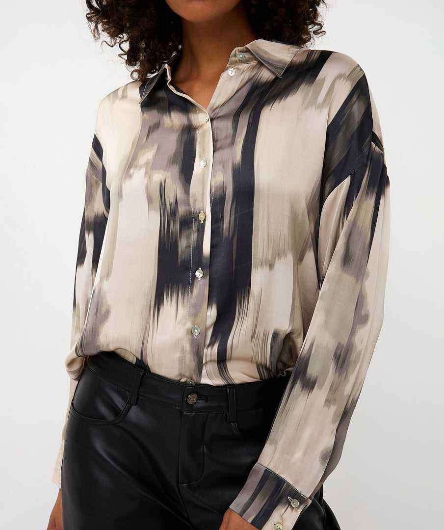 Blouse Esqualo bow fade - Print
