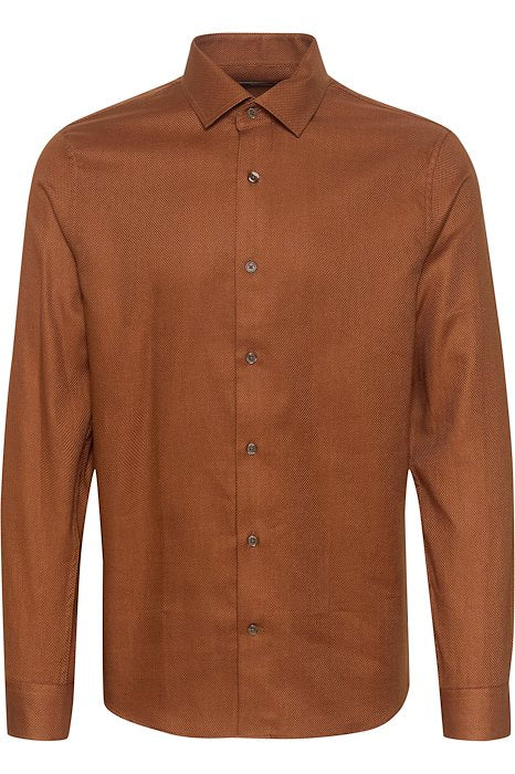 Hemd Matinique Trostol - Cambridge brown structured