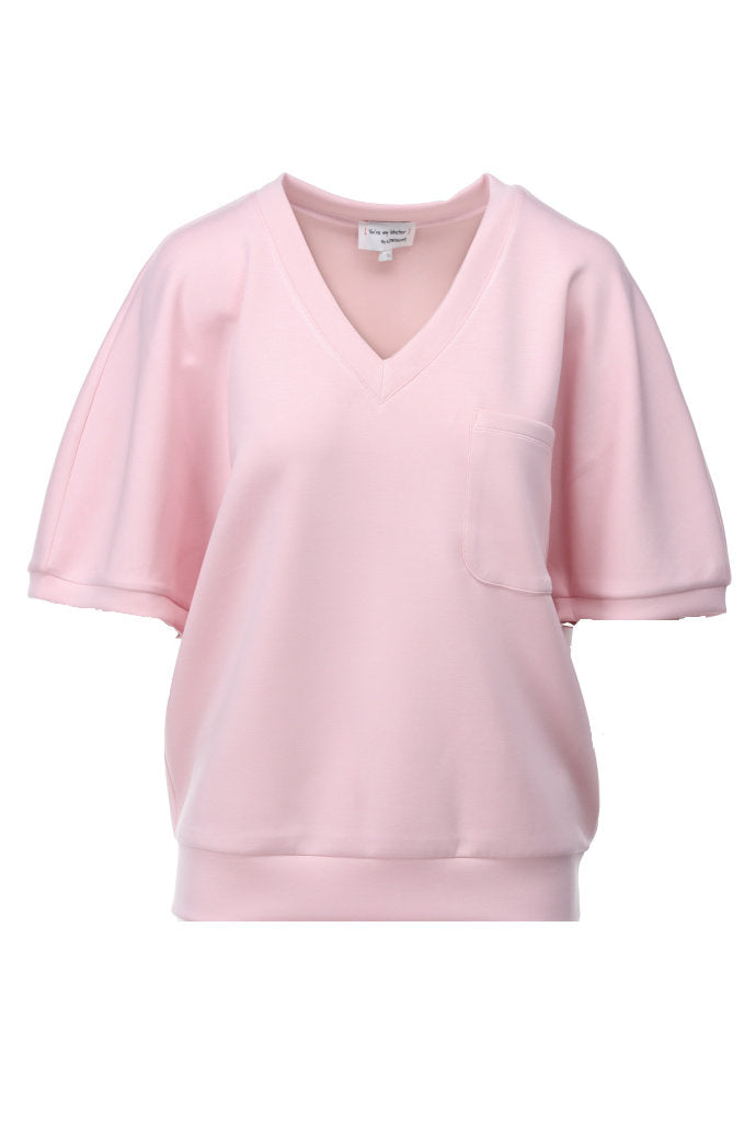 T-shirt K-Design - Barely pink